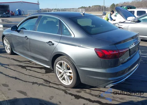 2020 Audi A4 Premium 45 Tfsi Quattro S Tronic from USA, damaged, VIN WAUDNAF42LA038151